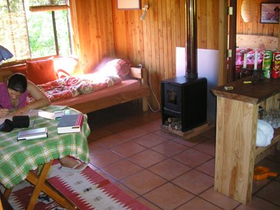 Reiten in Patagonien - ferienhaus auf antilco dem Pferdehof